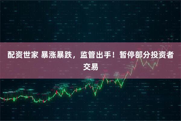 配资世家 暴涨暴跌，监管出手！暂停部分投资者交易